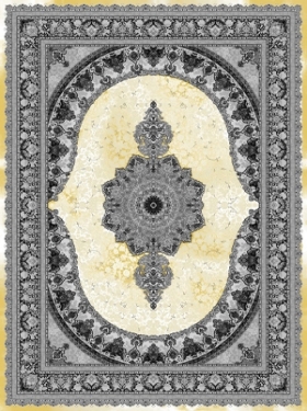 فرش 700 شانه وینتیج طلاکوب کد 5384 فردین